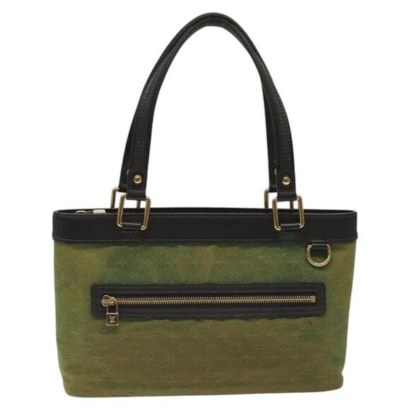 LOUIS VUITTON Monogram Mini Lucille PM Hand Bag Tst Khaki M92682 - Picture 13 of 16